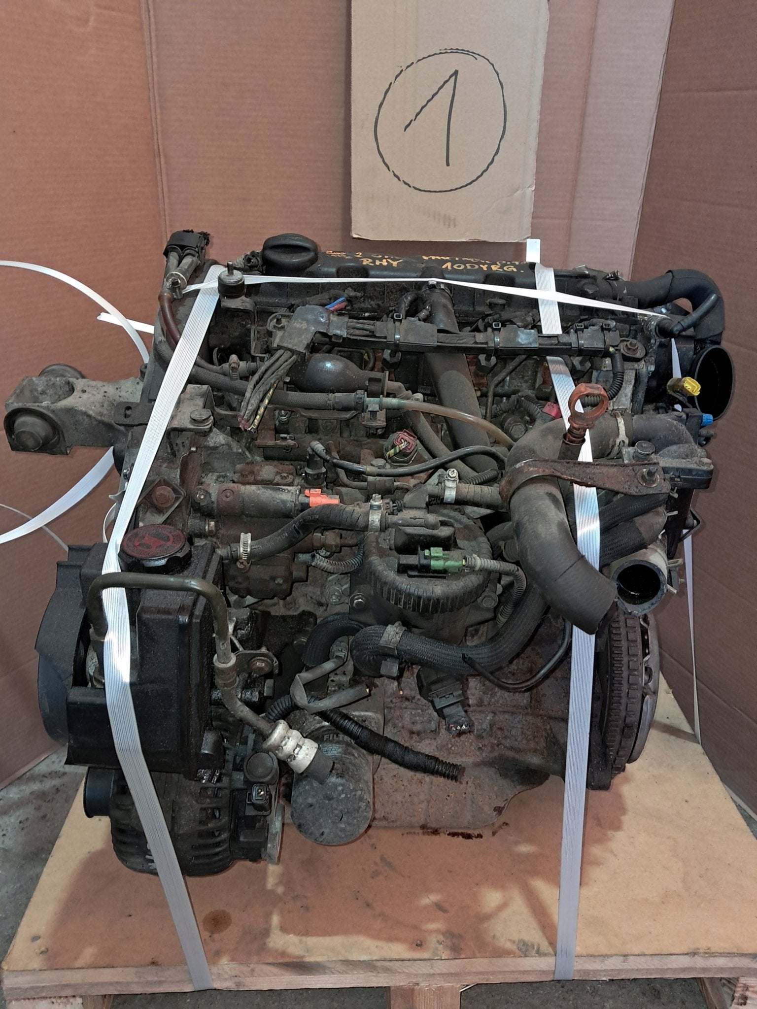 Moteur RHY Complet CITROEN BERLINGO, Envoi, Utilisé, Daihatsu
