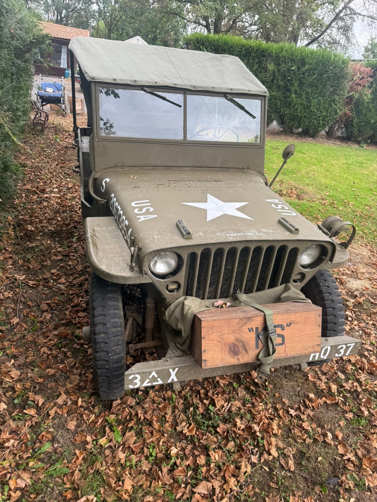 Jeep willys mb, Enlèvement