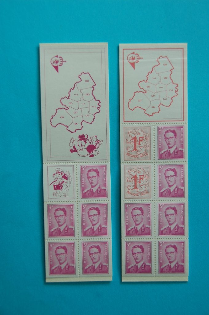 POSTZEGELBOEKJES 1969 : de 2 EERSTE boekjes, Verzenden, Postfris, Postfris, Postzegelboek