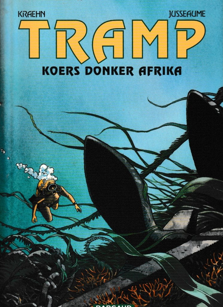 Strip : Tramp nr. 5 - Koers donker Afrika - Tweede cyclus., Boeken, Ophalen of Verzenden