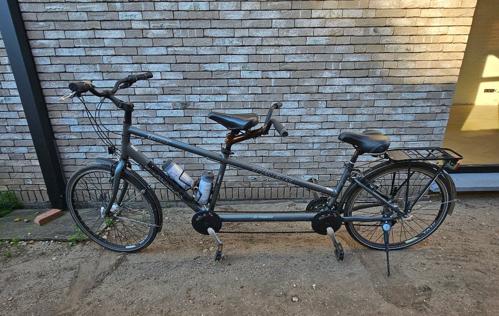 Trek T900 tandem - ook ideaal met kind, Fietsen en Brommers, Fietsen | Tandems, Ophalen, Gebruikt, Minder dan 47 cm, 49 tot 53 cm