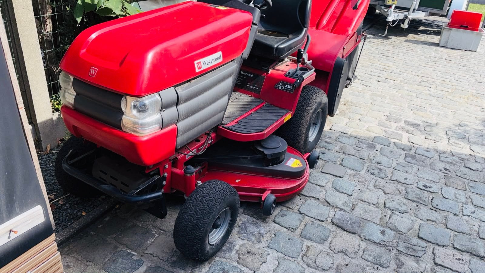Zitmaaier Westwood T1600, Tuin en Terras, Zitmaaiers, Ophalen, Gebruikt, Opvangbak