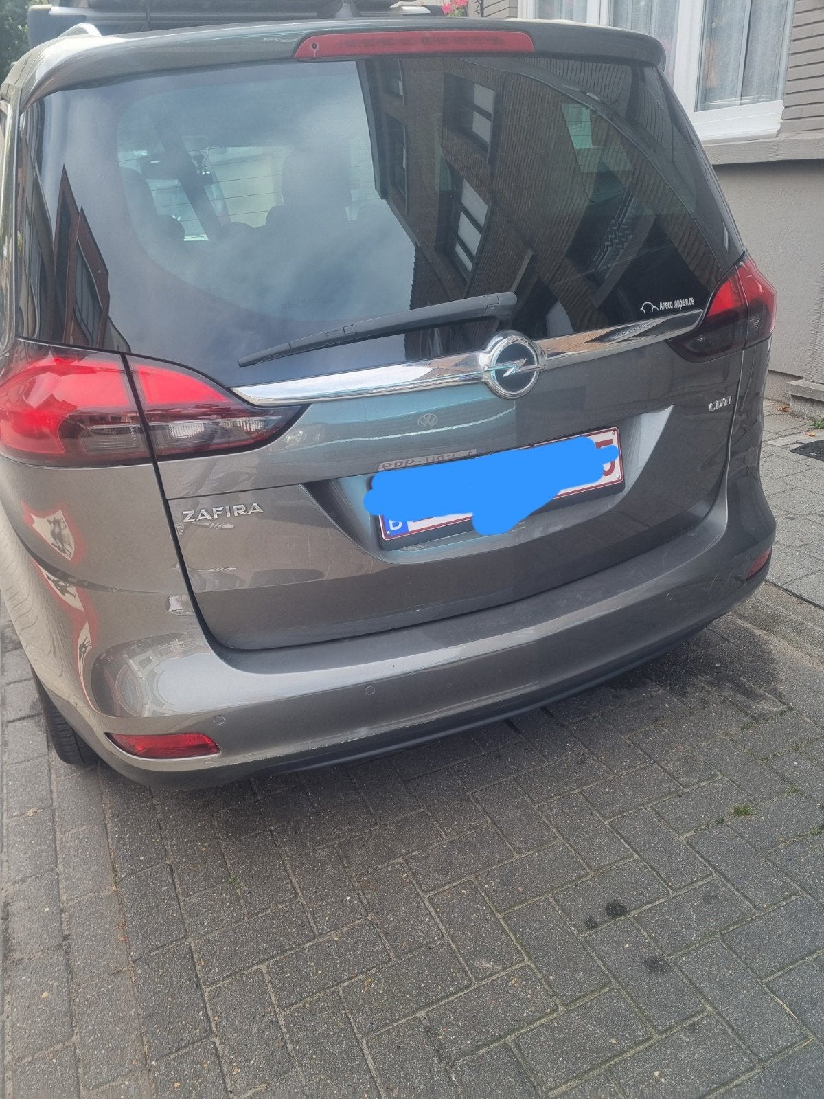 opel zafira, Argent ou Gris, Euro 6, 7 places, Boîte manuelle