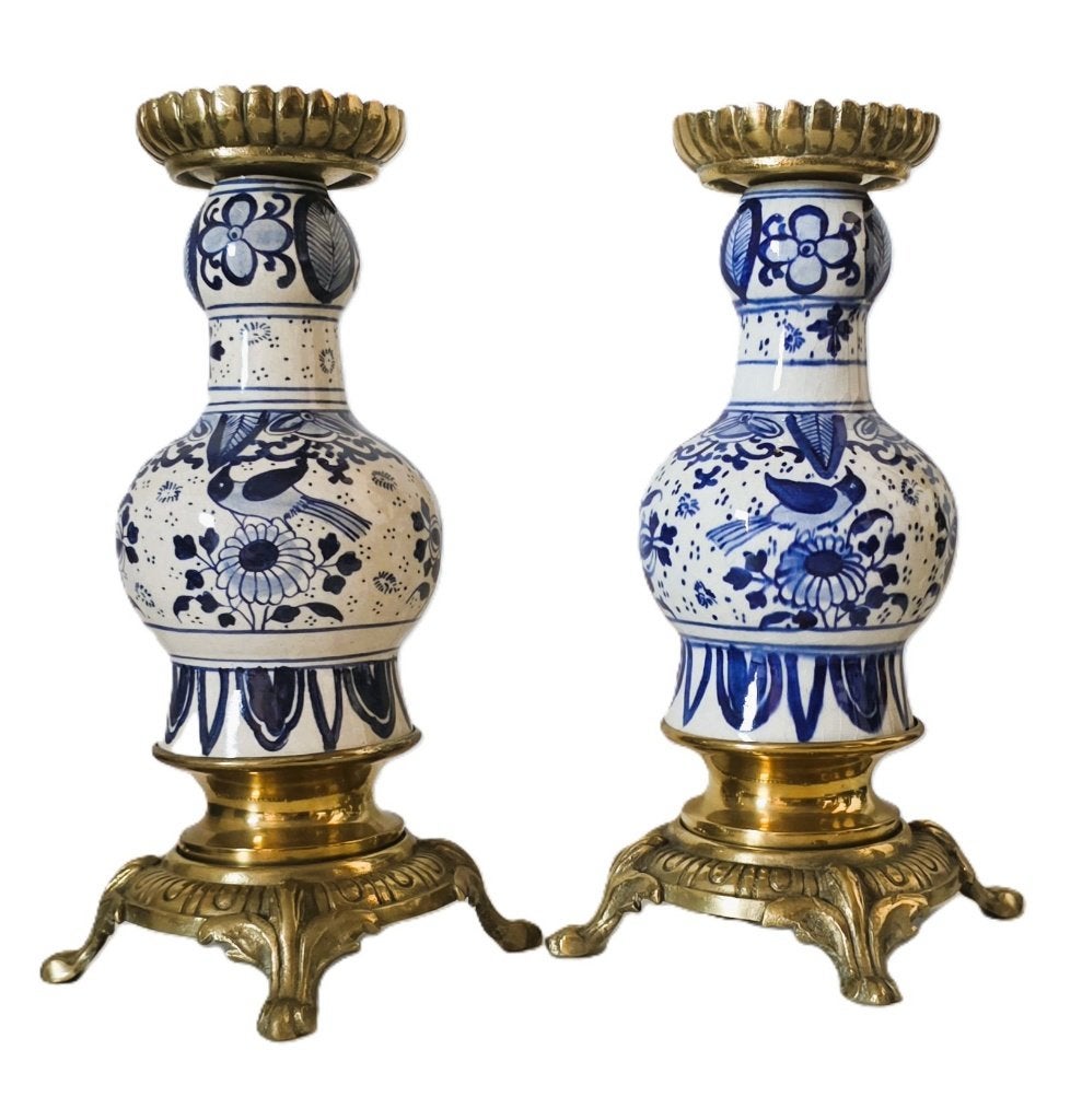 Kandelaars., Ophalen of Verzenden, Overige materialen