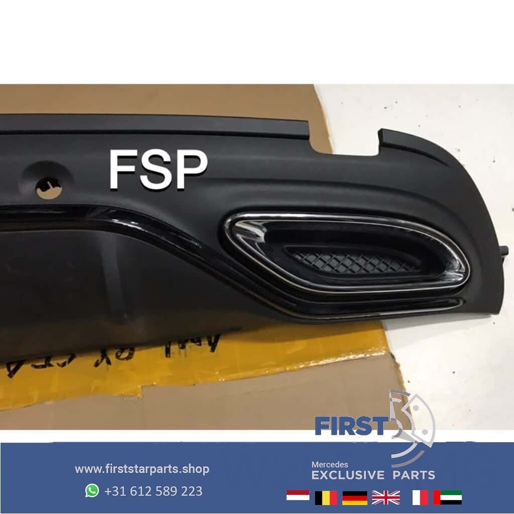W205 S205 AMG Diffuser + uitlaat sierstukken Mercedes C Klas, Utilisé, -, -, Enlèvement ou Envoi