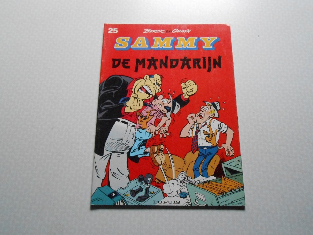 Sammy 25 De mandarijn 1989 1 ste druk., Eén stripboek, Nieuw, Berck & Cauvin, Ophalen of Verzenden
