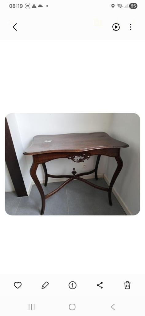 Petite table L90 P60, Maison & Meubles, Enlèvement