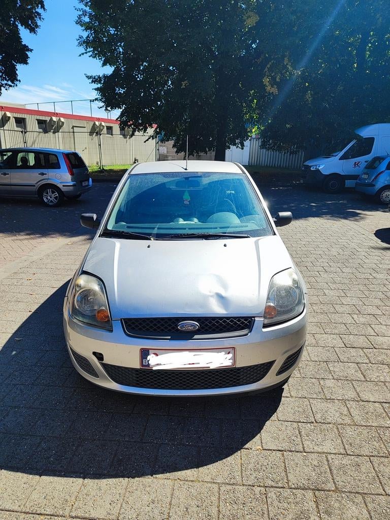 Ford Fiesta 2006, Auto's, 1299 cc, Stof, Zwart, Handgeschakeld