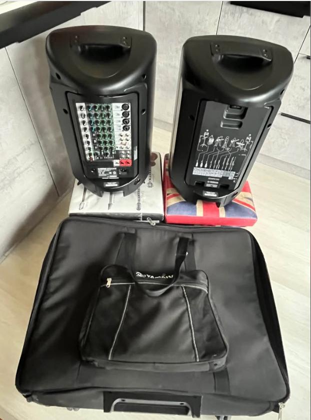 Sono YAMAHA StagePas 600 + valise de transport., Enlèvement, Comme neuf, 500 à 1000 watts, Sono