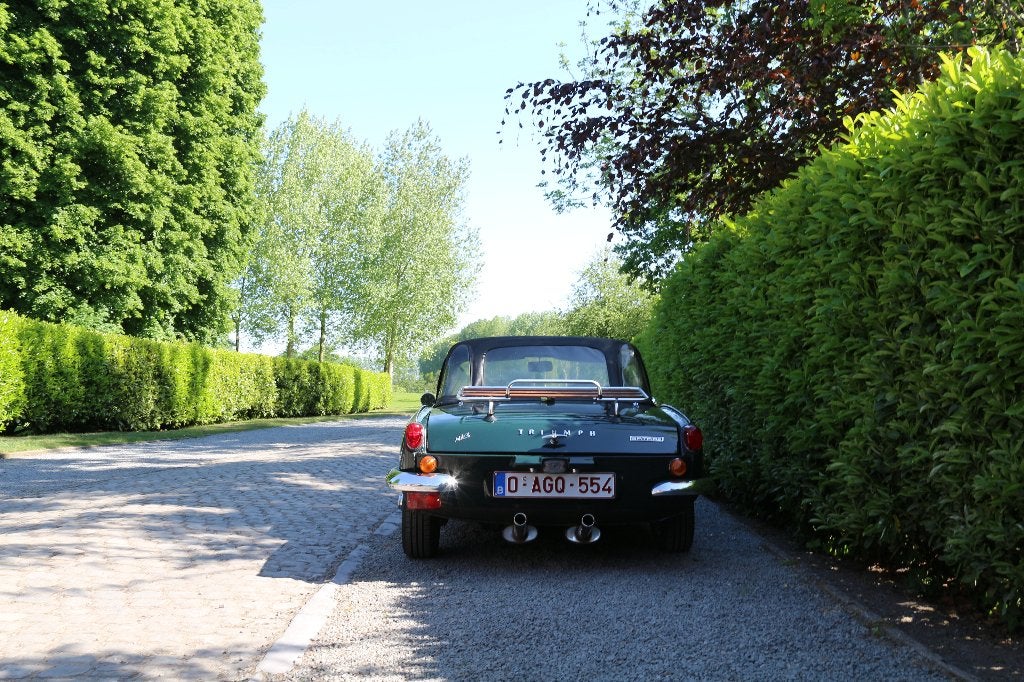 Triumph spitfire MK3, Auto's, Achterwielaandrijving, Zwart, 4 cilinders, Cabriolet