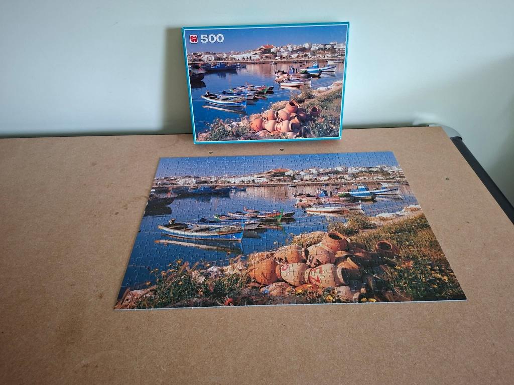 Jumbo: puzzel Algarve Portugal (500 stukken), Hobby en Vrije tijd, Denksport en Puzzels, Ophalen of Verzenden, 500 t/m 1500 stukjes
