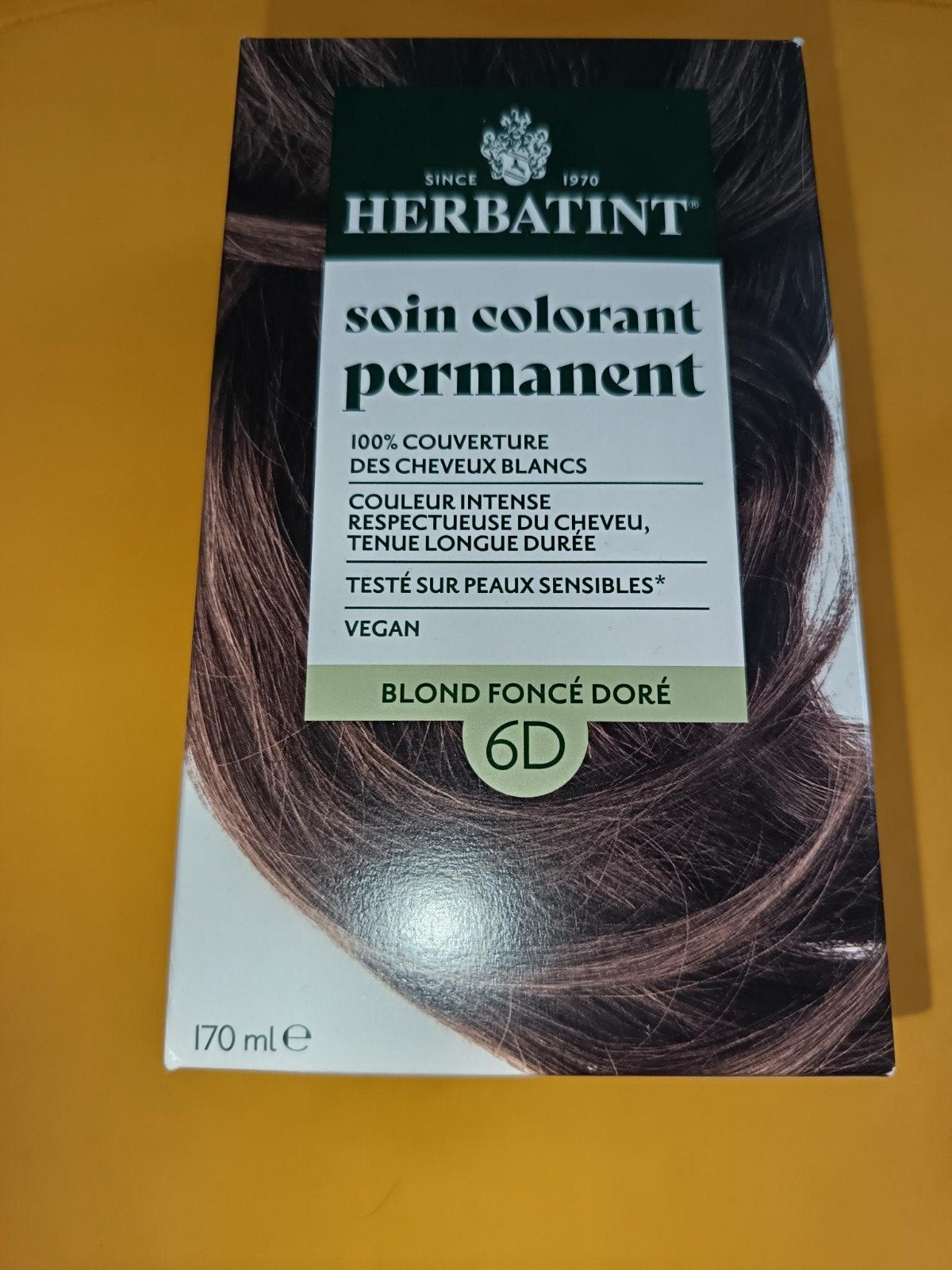 8 HERBATINT 6D permanente kleurbehandelingen (donker goudblo, Boeken, Ophalen of Verzenden