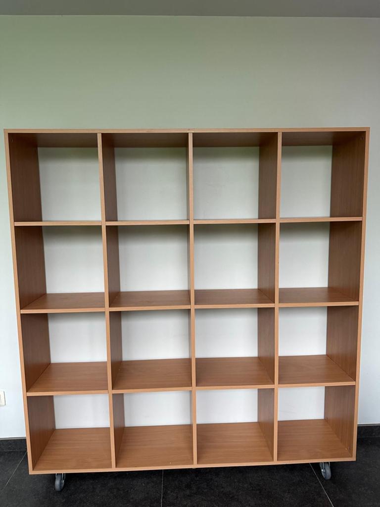 Stevige boeken/decoratie kast, Ophalen, Met plank(en), 150 tot 200 cm, Zo goed als nieuw