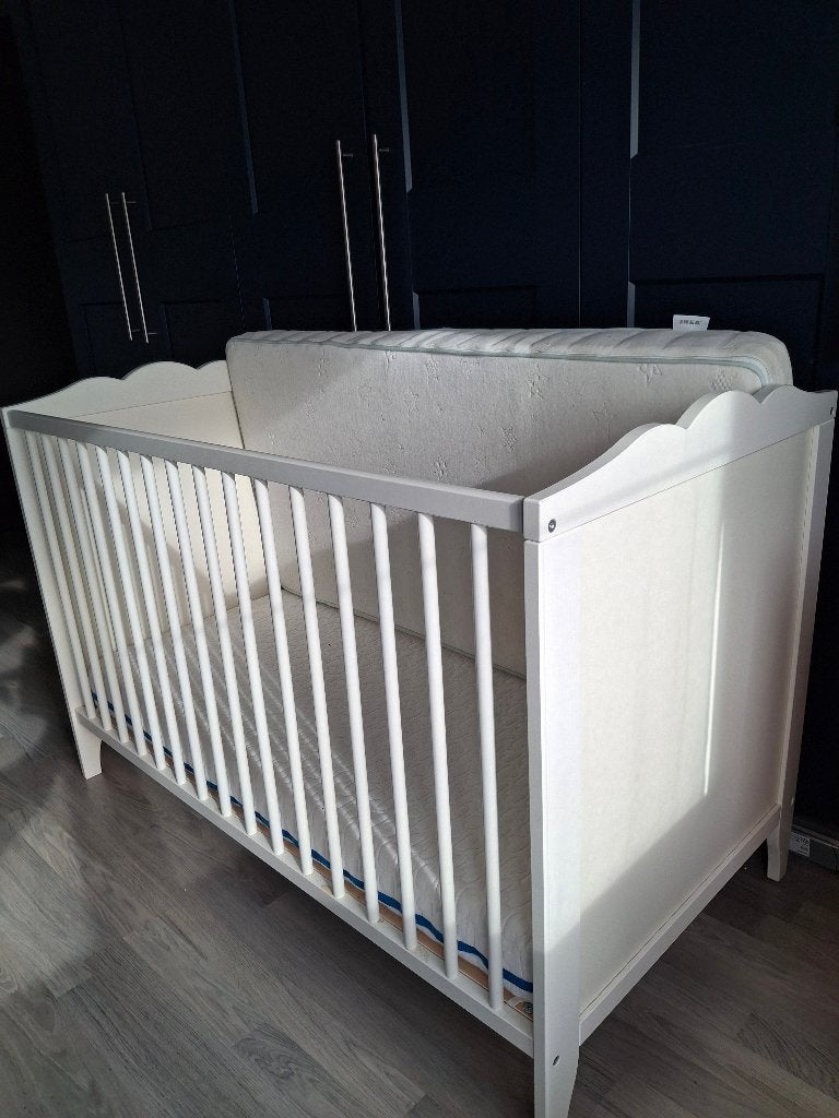 Babybed 60120, Kinderen en Baby's, Ophalen, Gebruikt, Minder dan 140 cm, Matras