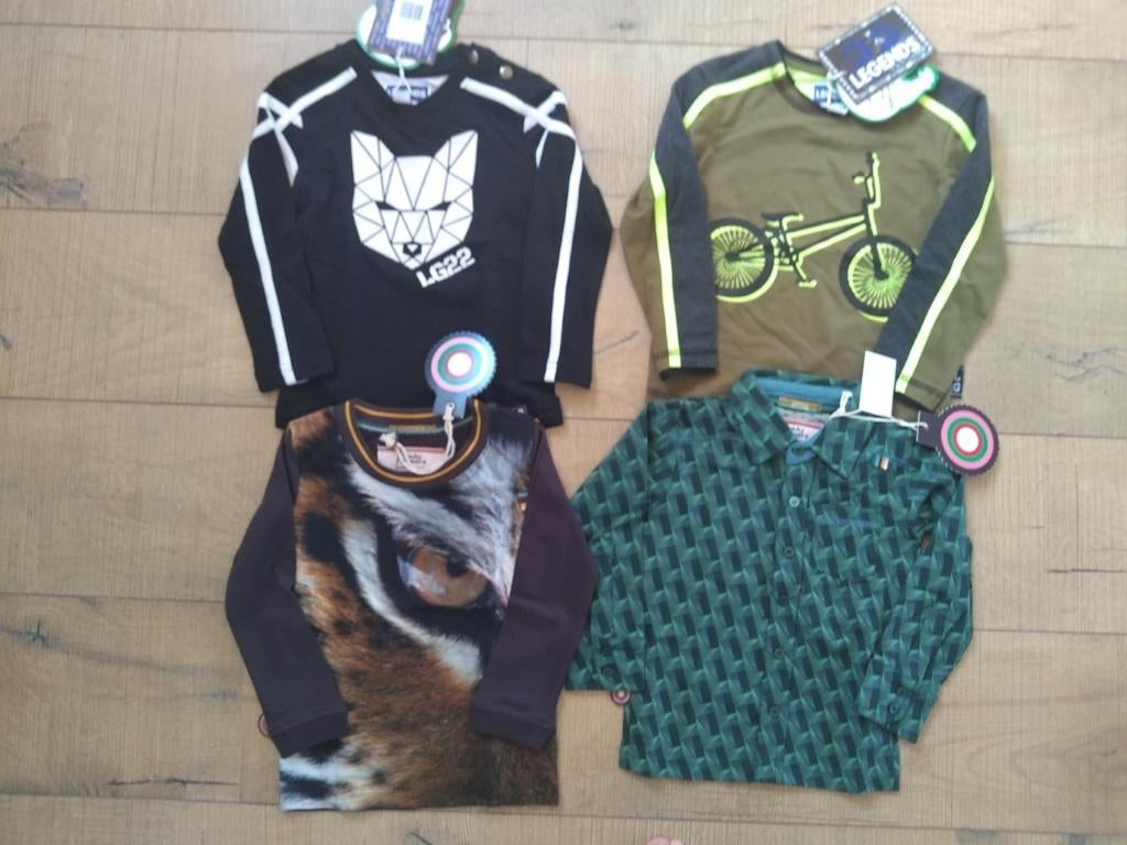 pakket nieuwe merk kleding jongens maat 86, Neuf, Garçon, Enlèvement ou Envoi, Chemisette ou Manches longues