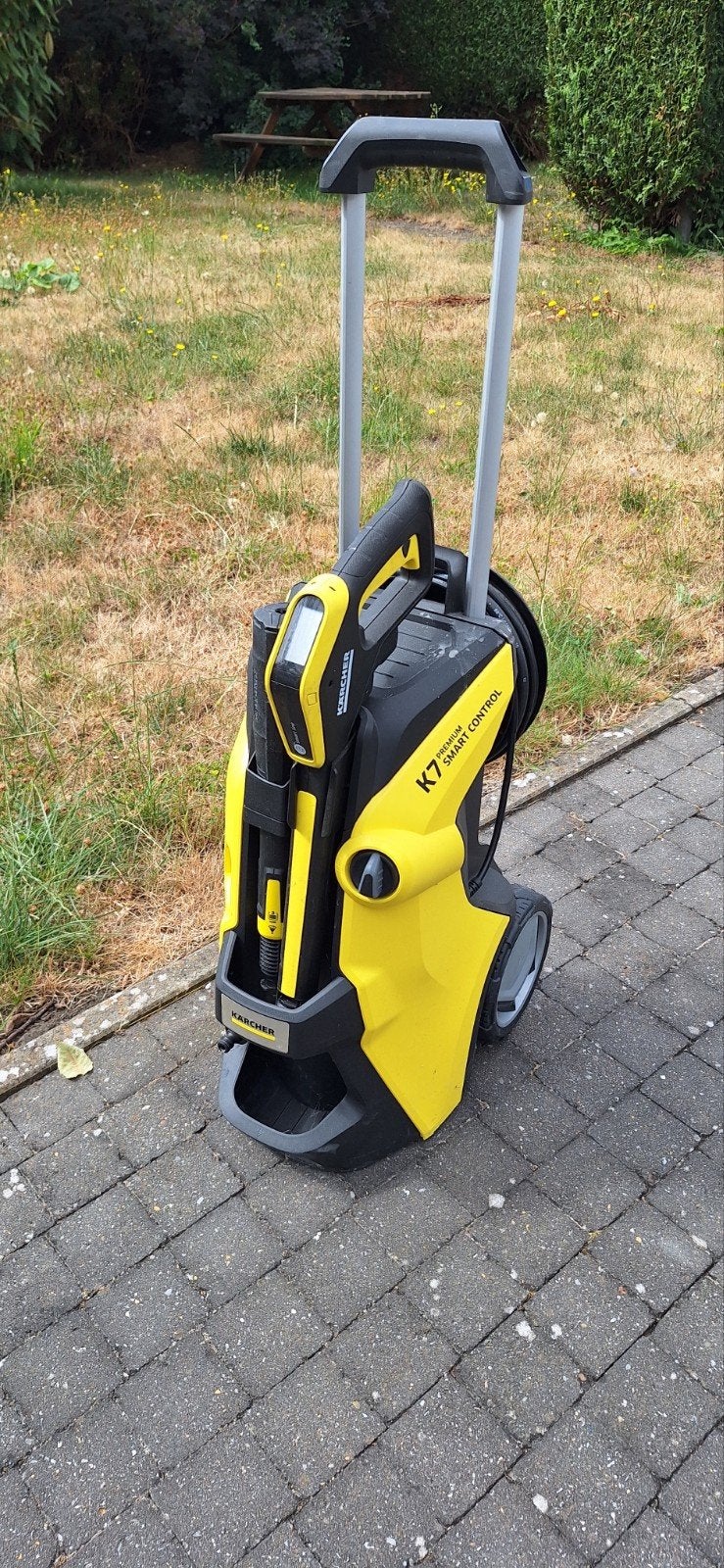Nettoyeur haute pression K7
Turbo boost
Servi 2 x pour une t, Enlèvement