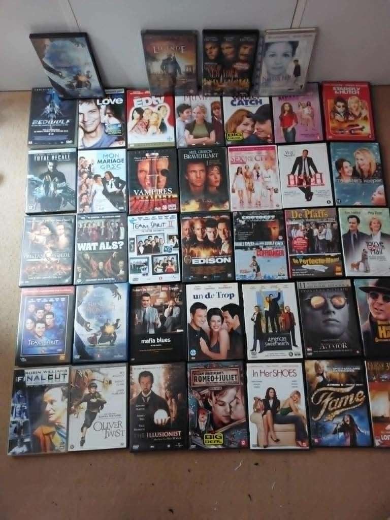 Dvd's 38 stuks voor 35€ of 1 € stuk, Cd's en Dvd's, Ophalen, Zo goed als nieuw