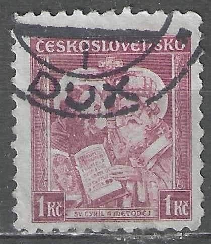 Tsjechoslowakije 1935 - Yvert 300 - Apostelen Moravie (ST), Verzenden, Gestempeld