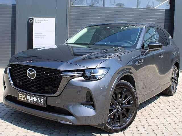 Mazda CX-60 2.5 e-Skyactiv PHEV AWD Prime-Line (240 kW), Auto's, Mazda, 5 zetels, Zilver of Grijs, Parkeersensor, Automaat