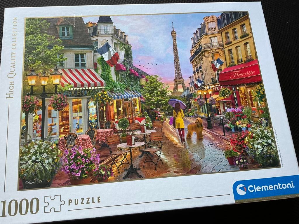 6x Puzzle Clementoni, 1000 stuks, Enlèvement, Comme neuf