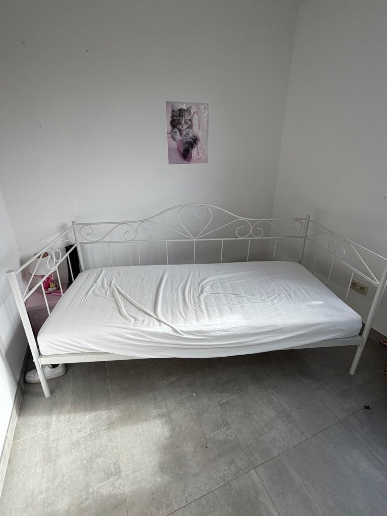 Eenpersoonsbed, 85 tot 100 cm, Gebruikt, 180 cm of meer, Ophalen