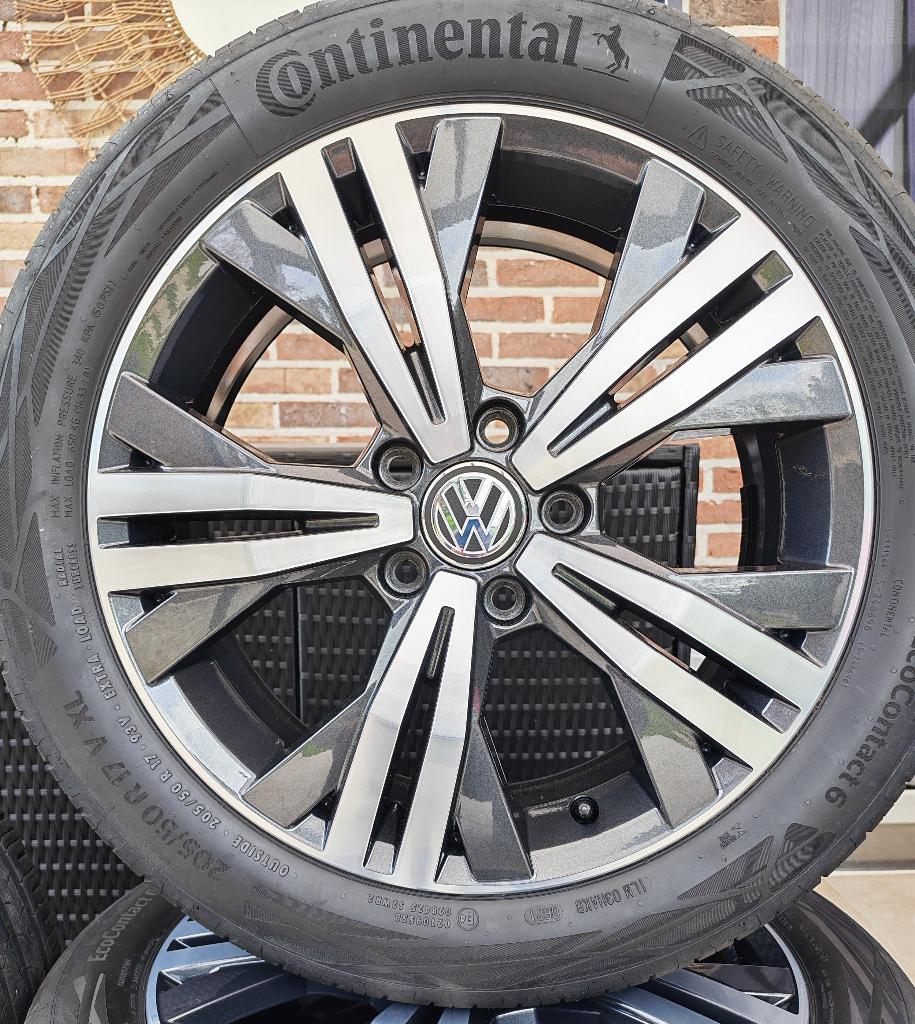 Jantes Vw 17" Bicolore *Origine*, Autos : Pièces & Accessoires, Pneus & Jantes, Véhicule de tourisme, Pneus été, 205 mm, 17 pouces