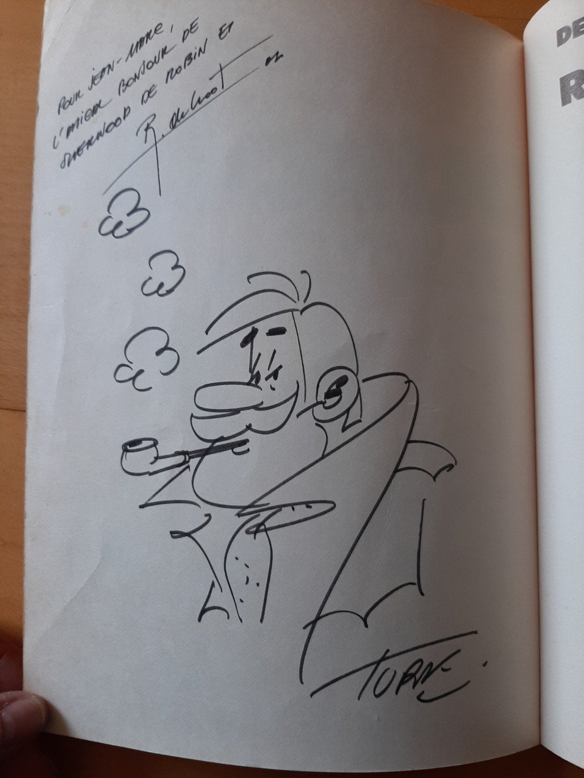 Robin Dubois : Dites-le avec des gags EO 1977 + 2 Dédicace, Livres, BD