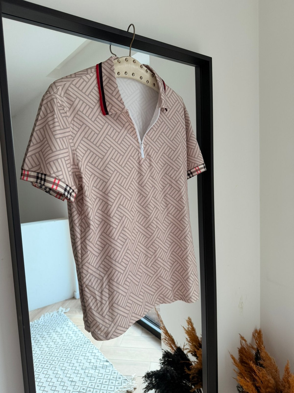 Setje polo + broekje, Kleding | Heren, Polo's, Ophalen of Verzenden, Nieuw, Maat 46 (S) of kleiner, Beige