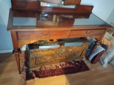 1930 Franse kaptafel, Enlèvement