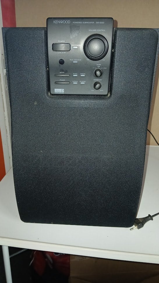 subwoofer box met versterker, Enlèvement, Subwoofer