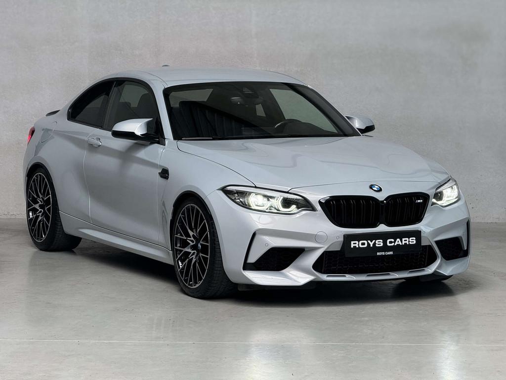 BMW M2 Competition - NEW CONDITION/HOCKENHEIM SILVER, Autos, Cuir, Euro 6, Entreprise, Noir