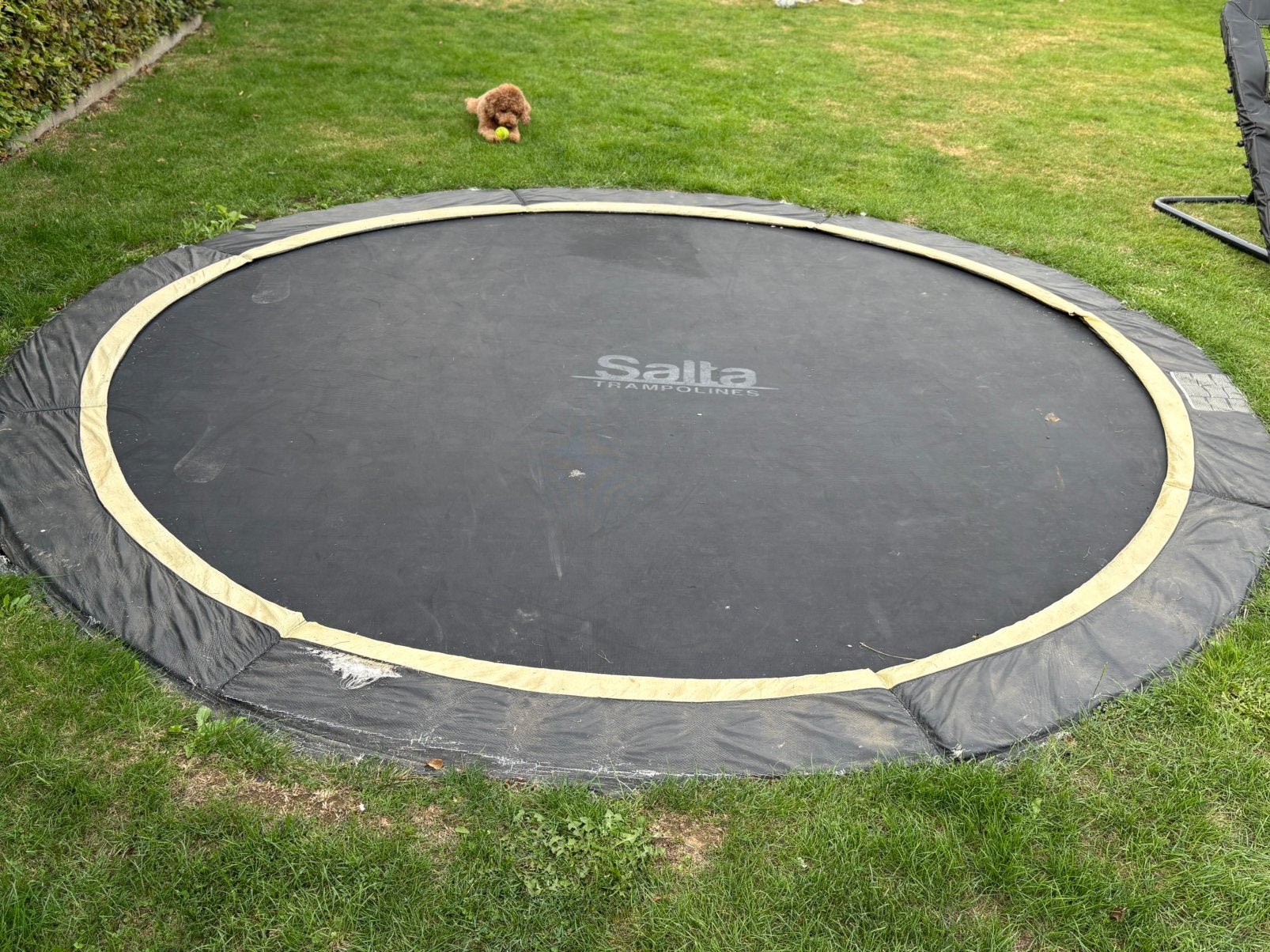Trampoline salta comfort ground edition 366cm, Ophalen, Gebruikt