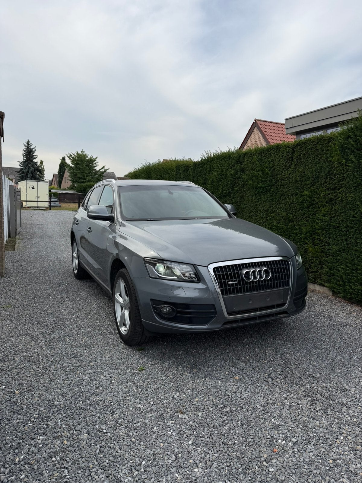 Audi Q5 2.0 TDI QUATTRO S-LINE - TOPOCCASIE, Auto's, Euro 5, 1800 kg, Zwart, 4 cilinders