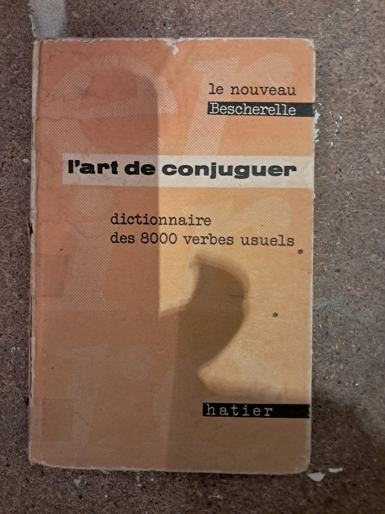 Bescherelle : L'art de conjuguer : 1959, Enlèvement, Utilisé