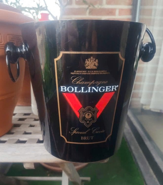 Bollinger alu ijsemmer, Verzamelen, Wijnen, Ophalen, Frankrijk, Vol, Champagne