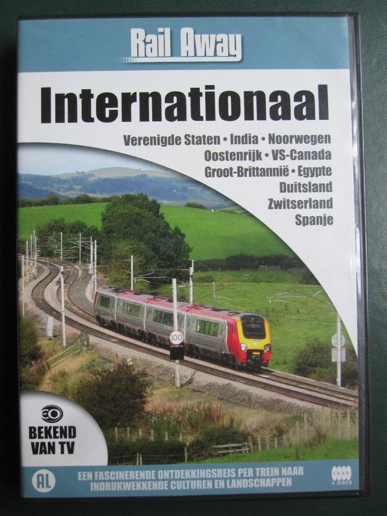 Rail Away International (4 disques), Enlèvement ou Envoi, Tous les âges, Art ou Culture, Comme neuf