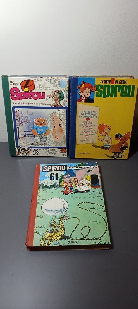 Lot Anciens Spirou Magazine, Livres, BD, Plusieurs BD, Enlèvement ou Envoi, Utilisé, Dupuis