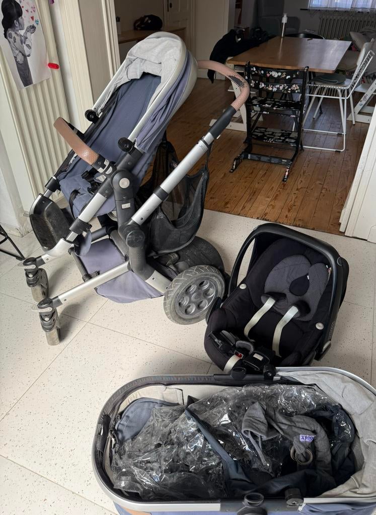 Poussette Joolz Day + Maxi-Cosi Pebble  + accessoires, Ophalen, Gebruikt, Kinderwagen, Maxi-Cosi