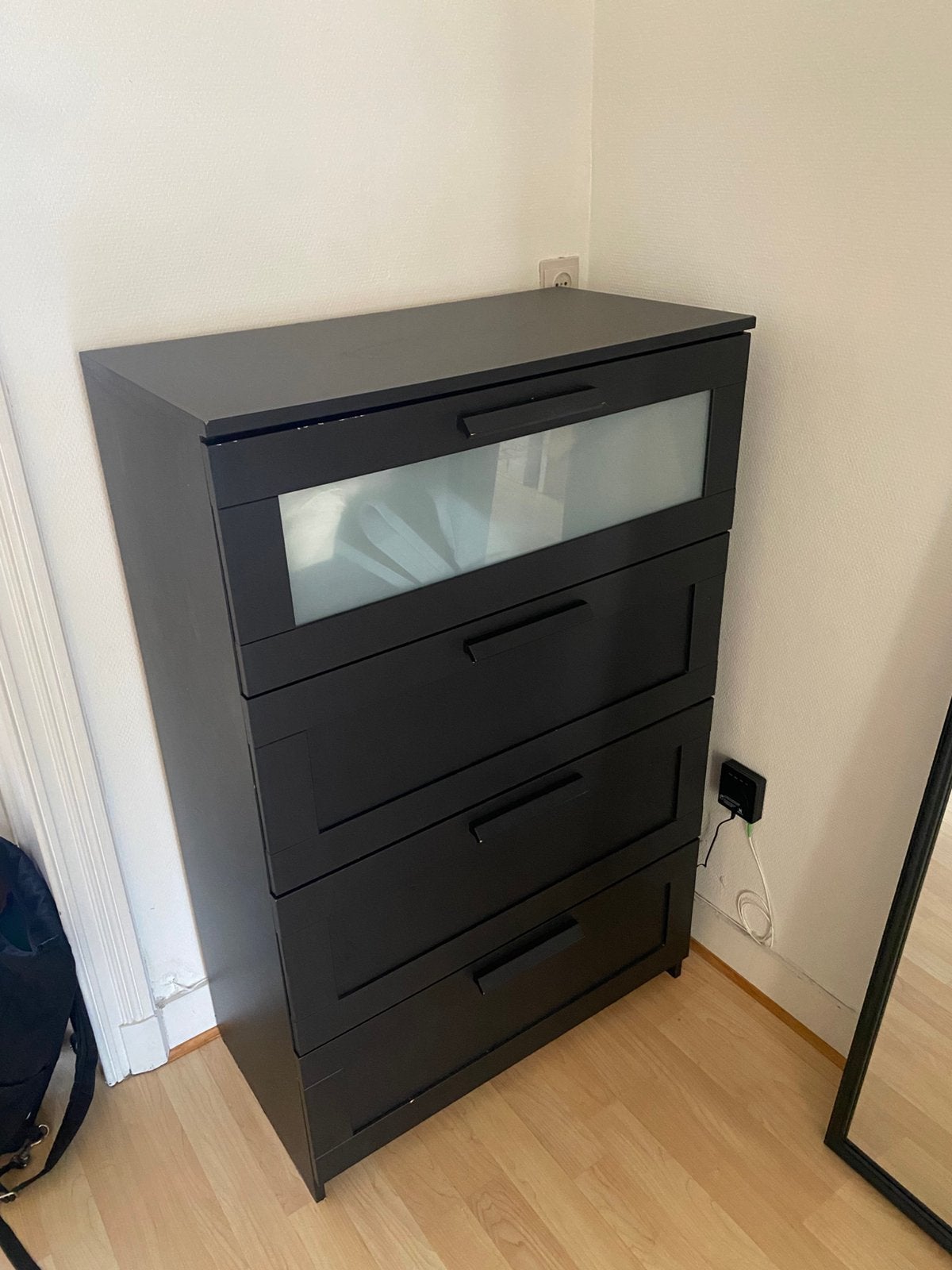 Ikea dresser black, Ophalen, Zo goed als nieuw
