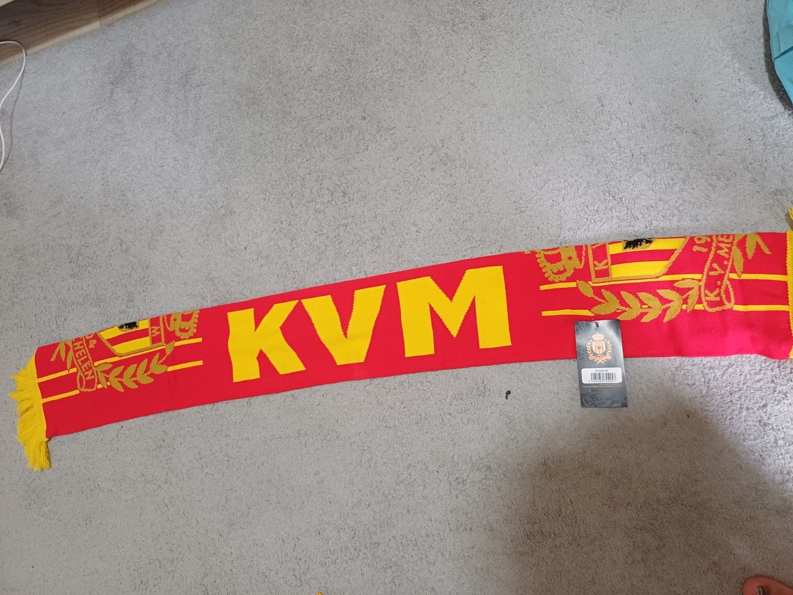 KV Mechelen sjaal, Sport en Fitness, Voetbal, Ophalen of Verzenden, Zo goed als nieuw, Clubaccessoires