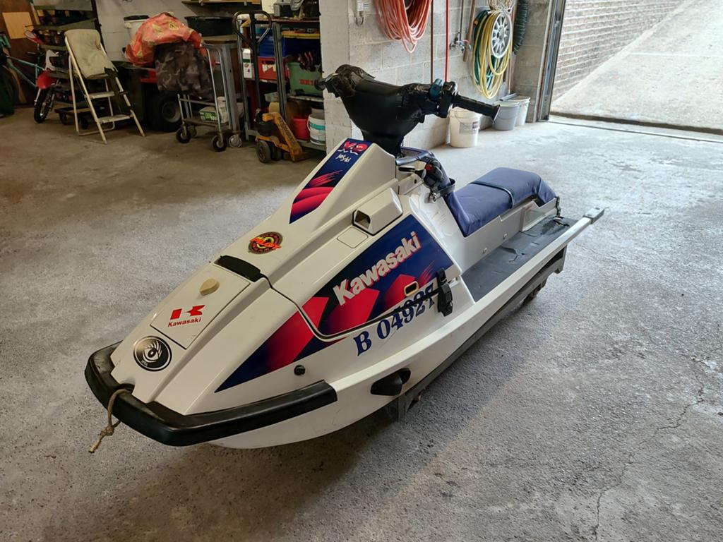 KAWASAKI X2., Ophalen