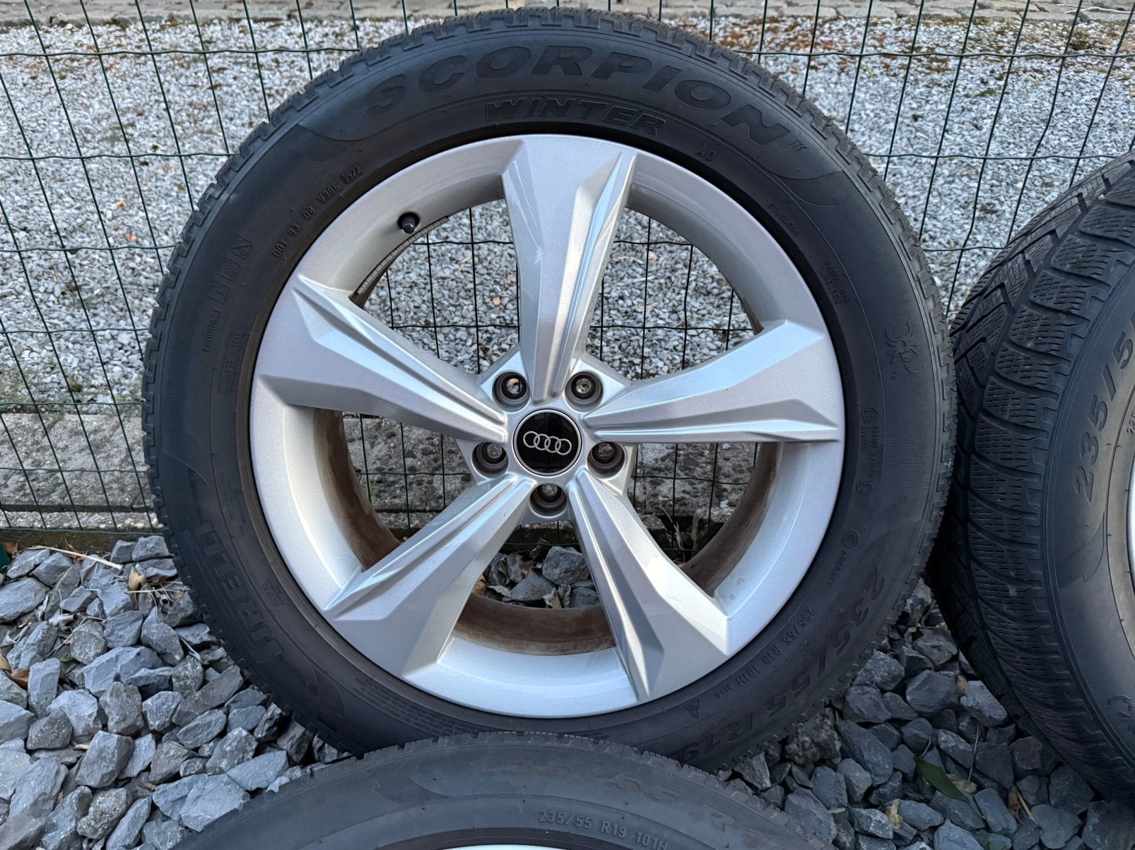 KIT HIVER AUDI Q5 S-LINE 235/55/R19 PIRELLI, Pneus et Jantes, Pneus hiver, Véhicule de tourisme, 19 pouces