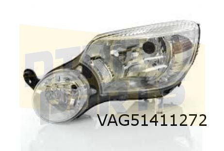 Skoda Yeti (-1/14) koplamp Rechts (-ml) OES! 5L1941018, Auto-onderdelen, -, Verzenden, -, Nieuw