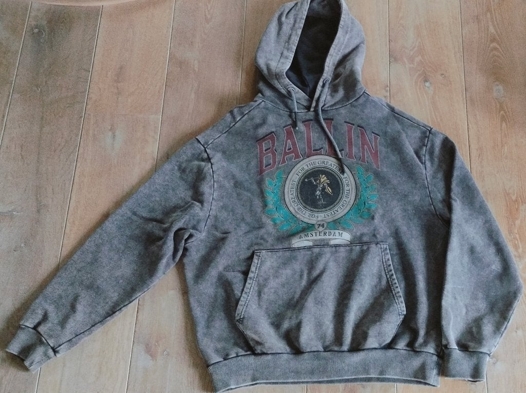 Ballin hoodie, Ophalen, Zo goed als nieuw, Grijs, Ballin