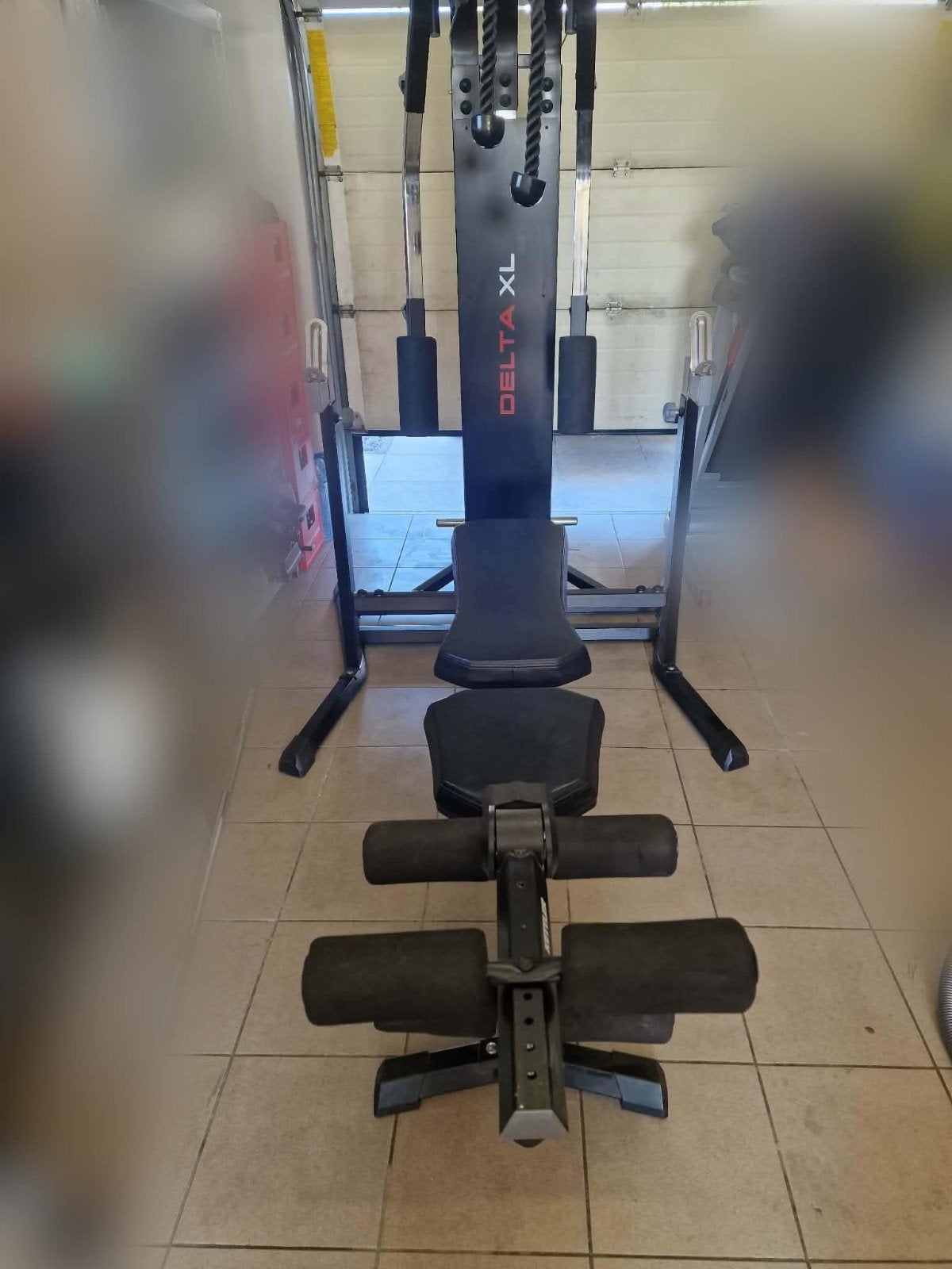 fitnessbank kettler delta xl, Sport en Fitness, Ophalen, Benen, Gebruikt, Krachtstation