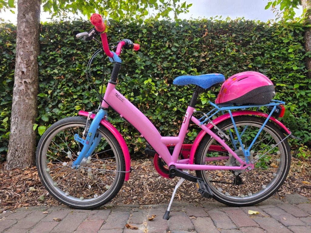 Kinderfiets maat 20 (5 - 8 jaar), Fietsen en Brommers, Ophalen, BFK, BIKE FUN KIDS, Velgrem, Versnellingen