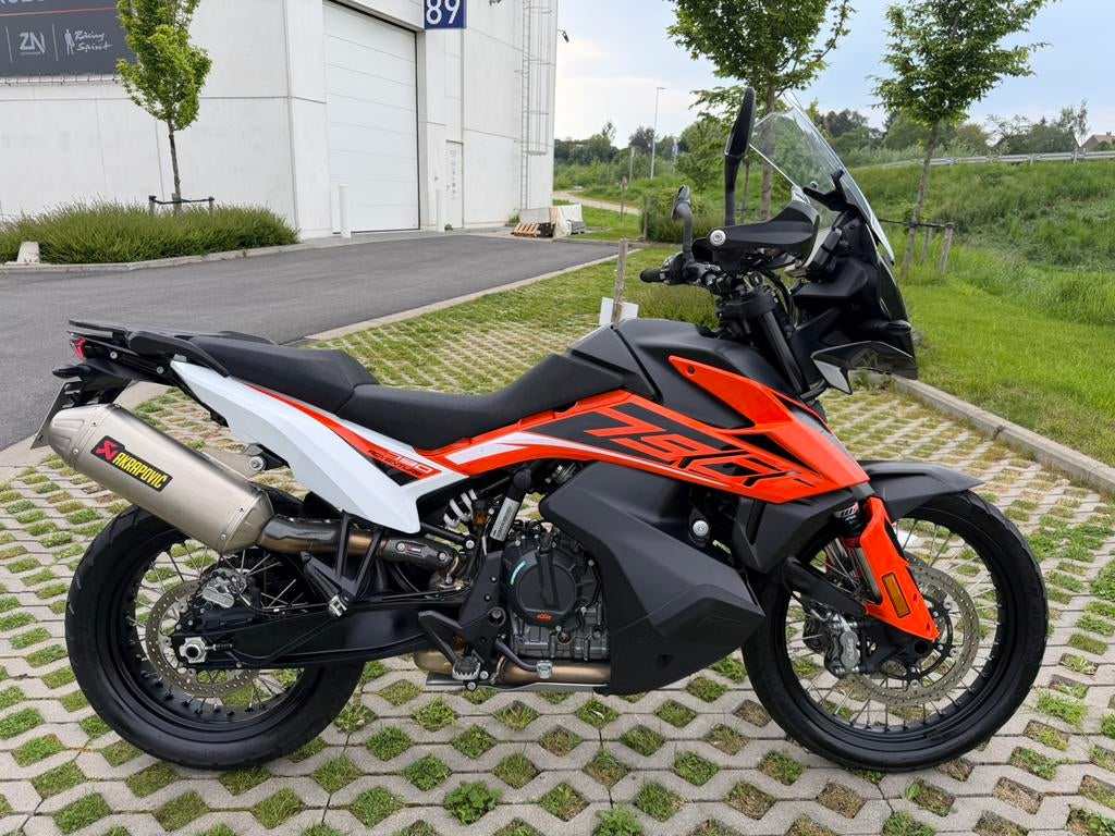 KTM 790 ADVENTURE * 5000 km * 2020 * Akrapovic * GARANTIE, Motoren, Occasion, Motorrijbewijs A, Meer dan 35 kW, Handgeschakeld