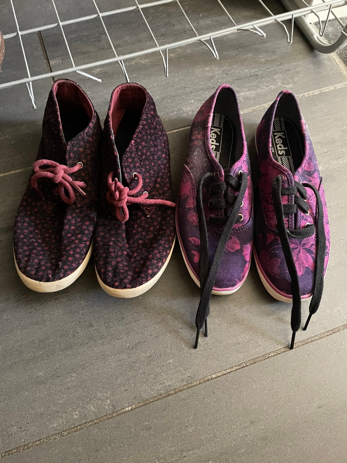 4 paires de chaussures 36 Fred Perry, Keds, Vans, Enlèvement, Utilisé, Chaussures, Fille