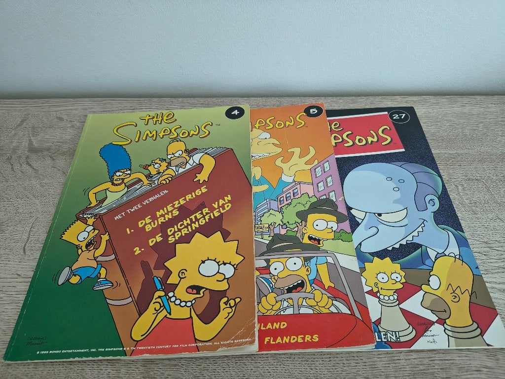 Strips The Simpsons, Boeken, Ophalen of Verzenden, Gelezen