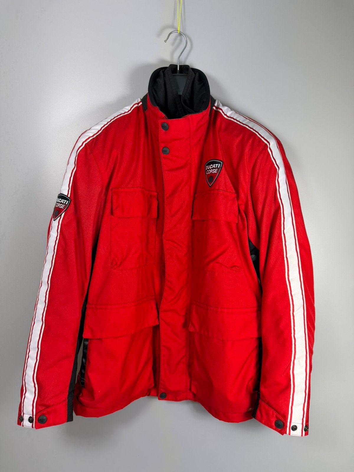 Originele Vintage Ducati Corse, CE Protectoren/Binnenvoering, Motoren, Ophalen of Verzenden, Nieuw zonder kaartje, Heren, Jas | textiel